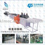 Straightening and cutting machine