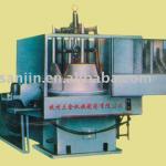 Vertical wire rewinding machine