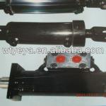 double acting hydraulic cylinder long stroke with mainfold