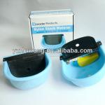 Stock waterer water bowl water through veterinary equipment