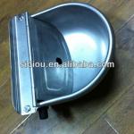 Stainless steel drinker bowl for goat, drinking bowl