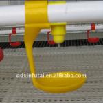 Plastic steel ball valve super flow push-in nipple drinkers for poultry