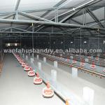 Automatic poultry feeding system for broiler