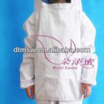 white 100%cotton two piece beekeeping suit