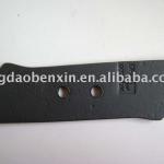 high quality 60si2Mn HRC 40 -45 steel two holes tiller blade