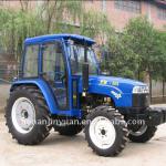 Hot sell cabin 55wd 4*4 tractor with cabin for farm use