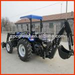 35hp 4WD farm mini tractor with front end loader and backhoe