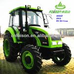 High horsepower farm tractors manufacturer direct selling 100HP 4WD tractor with A/C and cabin