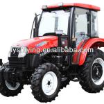 100HP Farm Tractor and agricultural machinery with front loader 8F+2R shift,with Cabin,heater,fan,fork,blade,4in1 bucket