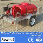 Kingsa 2013 CE approved utility water tank trailer sprayer