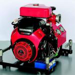 High volume 27 Hp Honda Engine portalbe water pump BJ-20A