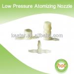 Low pressure misting nozzle for Humidification