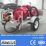 Kingsa 2013 CE approved high pressure water sprayer trailer