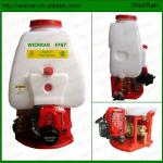 (5088) petrol engine pest control power sprayer in orchard