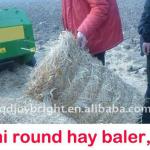 mini round hay baler,straw baler,120bales/hour,PTO drive,bale width 700mm,HOT!