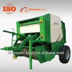 Large cylindrical Round Hay Baler with Rope Bunding Systems