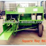 Square hay bale bundling machine, big square baler