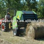 mini round hay balers,mini straw baler,twine baler,120bales/hour,PTO drive,bale width 700mm,CE prove
