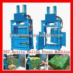 Vertical PET baling press machine for waste PET bottles
