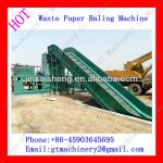 Automatic hydraulic type waste paper baling machine