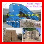 Automatic baler machine for waste paper and newspaper