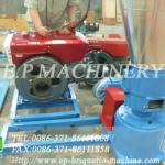 Flat die pellet mill with diesel engine with CE certification