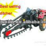 Best selling factory directed RXK120 PTO trencher mini ditcher for tractors