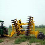 Disc harrow implements for 12-130hp tractors