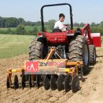 tractor-mounted heavy-duty 3-point disc harrow for sale!
