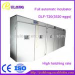 Holding 3520 chicken eggs CE approved full automatic chicken egg incubator for sale