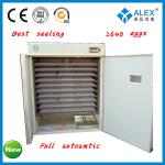 2013NEWST full automatic egg incubator price for 2640 eggs