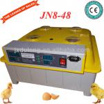 full automatic JN8-48 egg incubator CE approved mini incubator