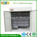 CE certificate holding 2600 chicken eggs poultry egg incubator hatchery