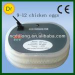 capacity 9-12 eggs commercial mini quail incubators sale JN12