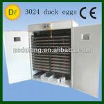 Capacity 3024 duck eggs automatic duck egg incubators prices