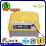 2013 Best energy saving CE certificate automatic 96 egg mini incubator fit for small chicken farm