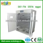 Holding 2376 chicken eggs 98% hatching rate easy operation industrial egg incubator