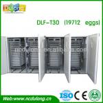 CE approved 19712 eggs automatic poultry egg incubator