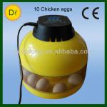 CE approve hot sale JN10 quail mini egg incubator sale