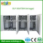 competitive price holding about 50000 quail eggs micro-computer control egg incubator (certificate approved)