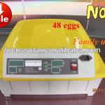 CE approved mini fully automatic chicken incubator 48 eggs
