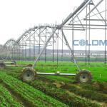 agriculture galvanied pipe UMC reducer lateral moves sprinkler irrigation machine (IR65~300)