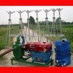 Water/Energy saving diesel engine sprinkler irrigation system