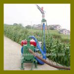 Small flexible sprinkling irrigation machine with diesel engine