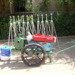 Farm water pump irrigation system