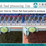 complete automatic animals fish food feed pellet extruder machines-