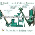 Animal feed pellet machine production line
