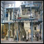 complete automatic animal feed mill machine