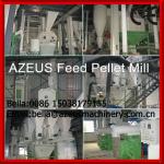 Automatic making feed pellet machine/animal feed machine line