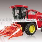 Match power up to Self-propelled silage harvester